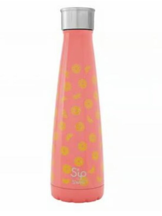 Swell Other - S'ip by S'well Stainless Steel Water Bottle - 15 Fl Oz - Pink Lemonade